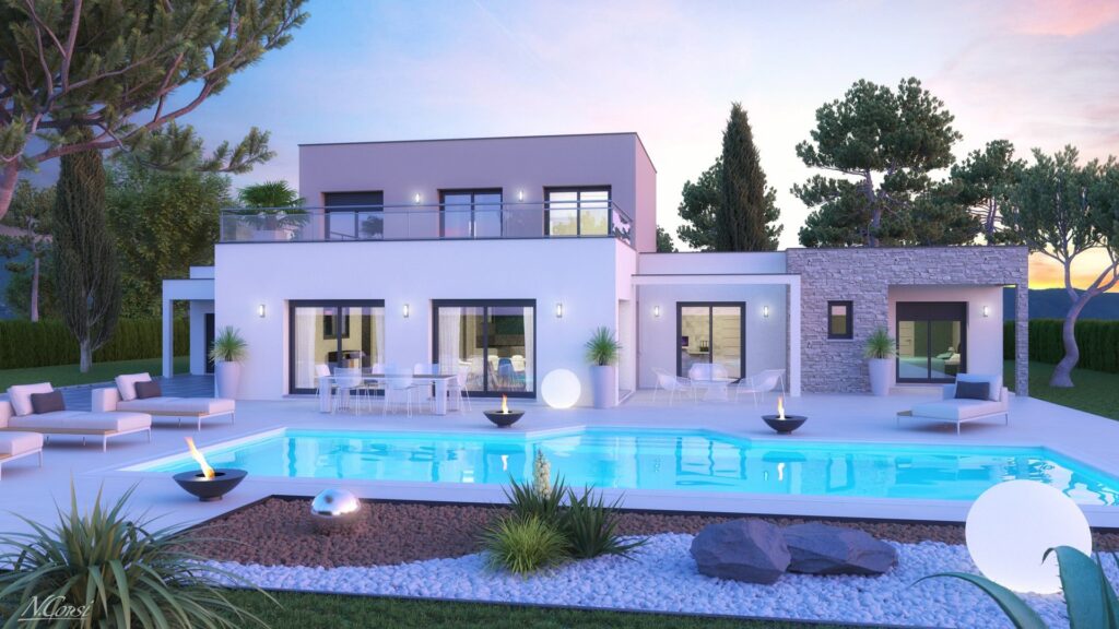 Appartement T3/4 avec cour extérieur de 80 m²