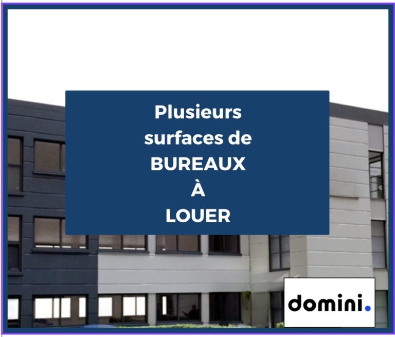 Différentes surfaces de bureaux à louer (Seclin