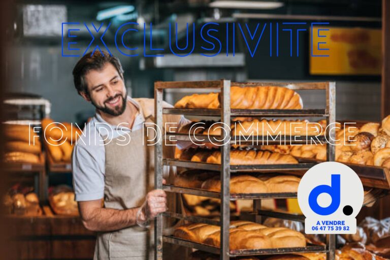 A VENDRE Murs Commerciaux avec logement attenant