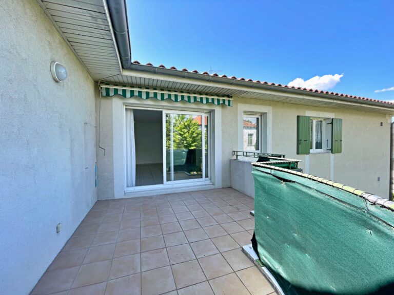 Appartement T2 de 48 m² avec terrasse